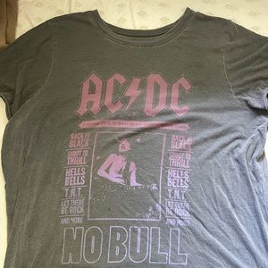 Torrid AC/DC Vinyl Icons Graphic Tshirt